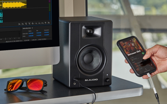 Студийные мониторы M-AUDIO BX4, колонки, 50 Вт, акустика Донецк
