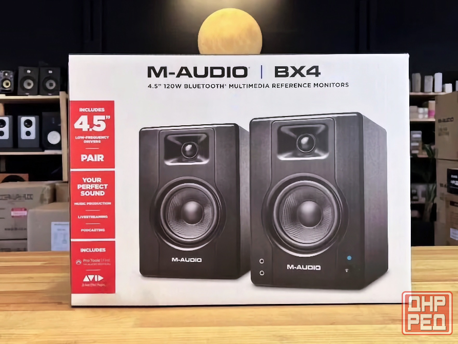 Студийные мониторы M-AUDIO BX4, колонки, 50 Вт, акустика Донецк - изображение 7