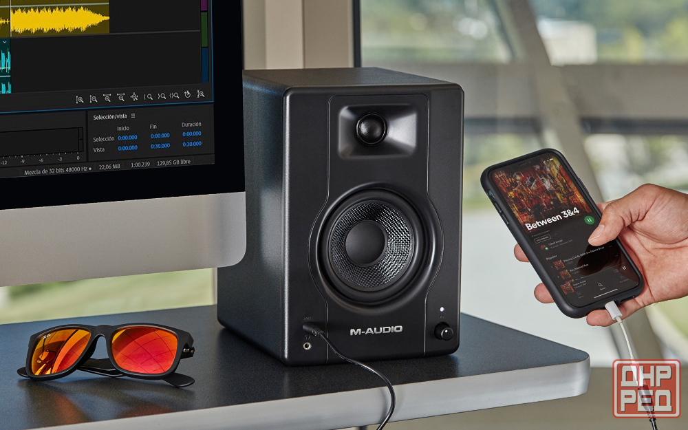 Студийные мониторы M-AUDIO BX4, колонки, 50 Вт, акустика Донецк - изображение 3