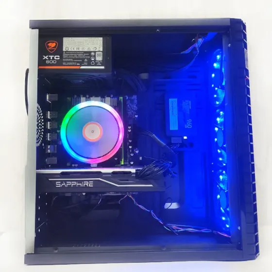 Игровой компьютер на RX580 8Gb+ 32Gb озу Донецк
