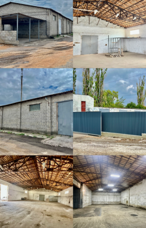 Аренда склада 300м2 заезд фуры, офис, охрана, вода, камеры Донецк