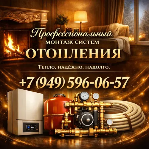 монтаж системы отопления Макеевка