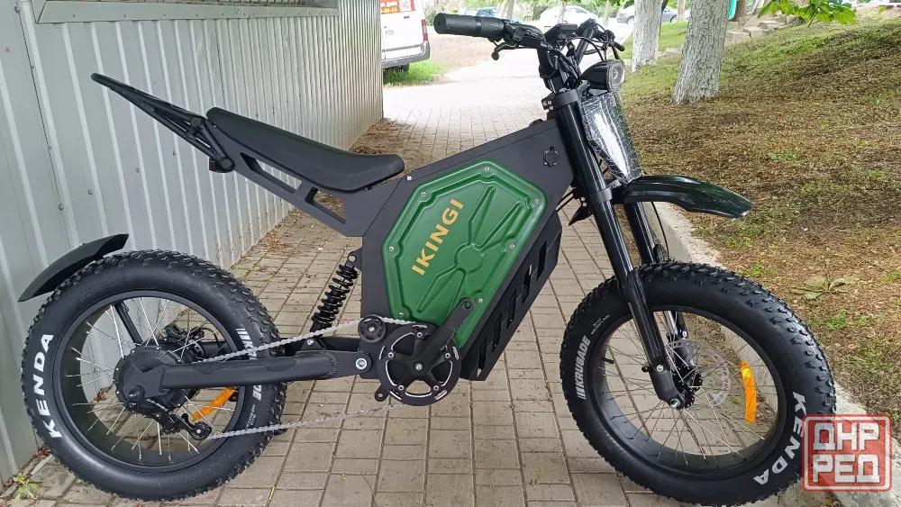 Электровелосипед Ikingi EVA 219 (хищник), 1500W Донецк - изображение 1