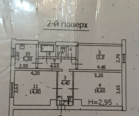 Продам 3-х комнатную квартиру Макеевка