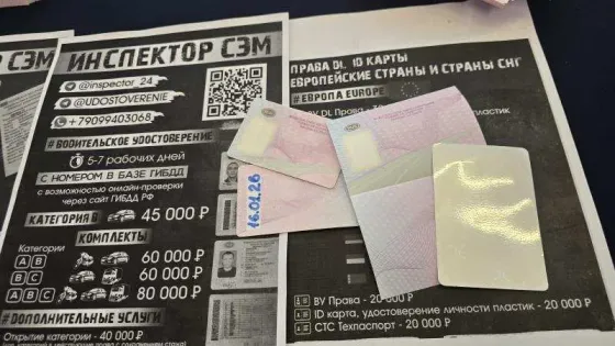Голографические пленки на водительские права и документы Ростов-на-Дону