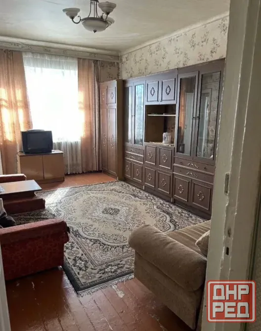 2к Совколония 1 этаж газовое индивидуальное отопление ! Балкон Макеевка - изображение 1