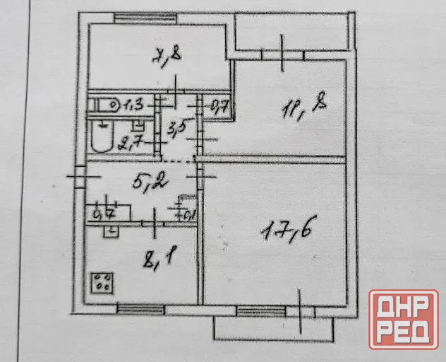 Продам 3-х к.квартиру ориентир пл.Свободы Донецк - изображение 1