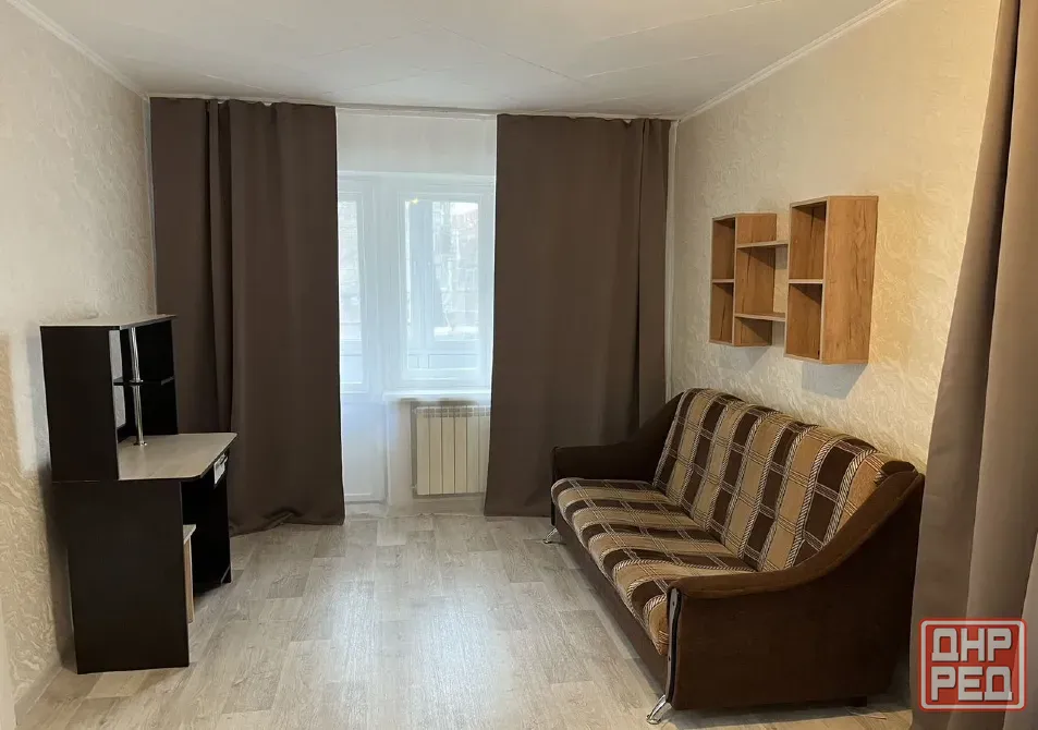 Сдам уютную однокомнатную квартиру в кировском районе, ориентир пл. свободы. сдается впервые, в 2019 Донецк - изображение 1