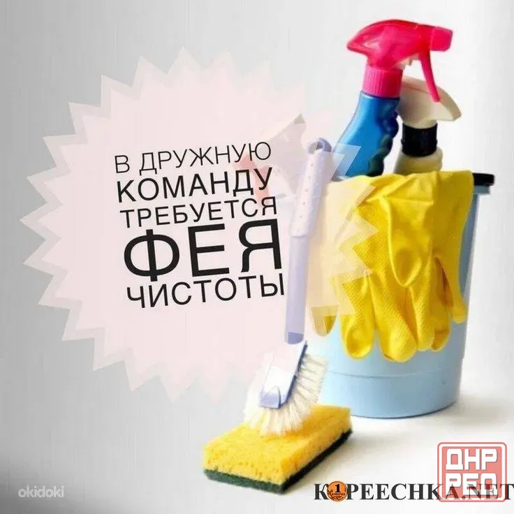 Требуется девушка для уборки Донецк - изображение 1