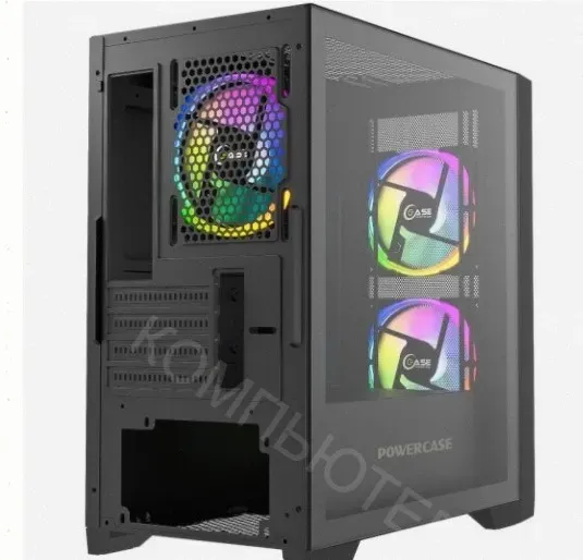 Корпус Powercase Alisio Micro z3b Argb, Черный (camzb-a3) - арт:4505 Макеевка