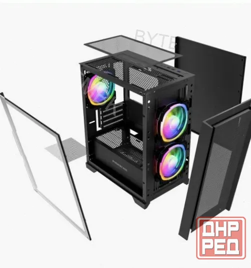 Корпус Powercase Alisio Micro z3b Argb, Черный (camzb-a3) - арт:4505 Макеевка - изображение 3