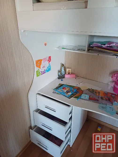 Продам детскую кровать-чердак со столом Донецк - изображение 2