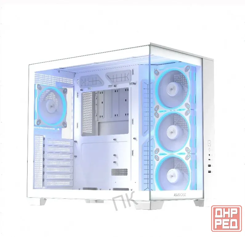 Корпус Asus a32 Plus, Midi-tower, Белый, 4 x 120 мм - арт:8295 Макеевка - изображение 1