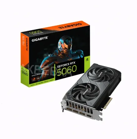 Видеокарта Gigabyte Geforce Rtx 5060 Windforce oc 8g (gv-n5060wf2oc-8gd) - арт:2519 Макеевка