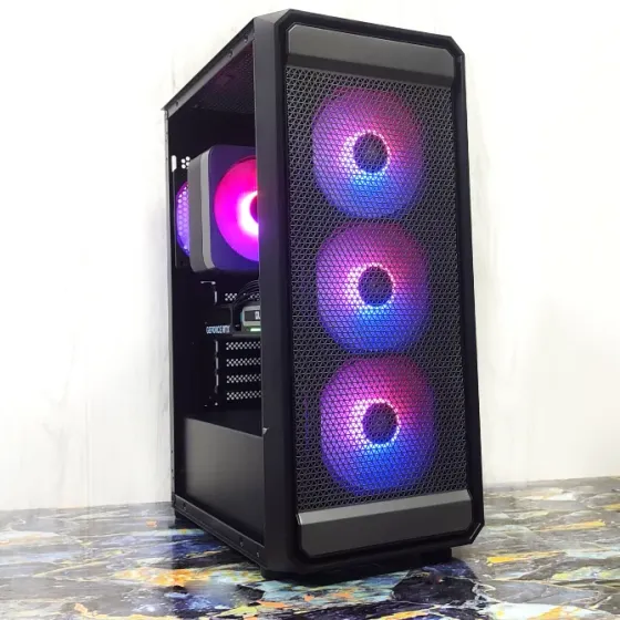 Игровой компьютер на Ryzen 5 5600 и RTX5060 Palit Dual Донецк