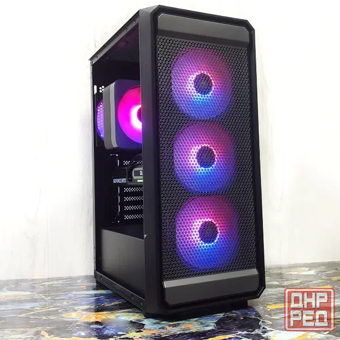 Игровой компьютер на Ryzen 5 5600 и RTX5060 Palit Dual Донецк - изображение 1