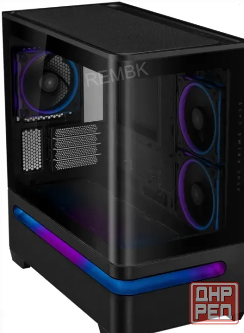 Компьютерный Корпус Asus Prime ap202 tg Argb Черный - арт:3470 Макеевка - изображение 1