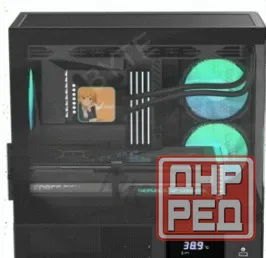 Корпус Formula v Корпус Formula v Line Crystal e1m Black, Matx, Usb3.0*2, Switch Display - арт:1649 Макеевка - изображение 1
