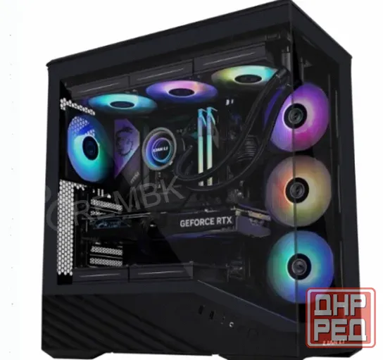 Корпус Lian li v100 (g99.v100x.r1) / Black / Mid-tower, tg - арт:7596 Макеевка - изображение 3