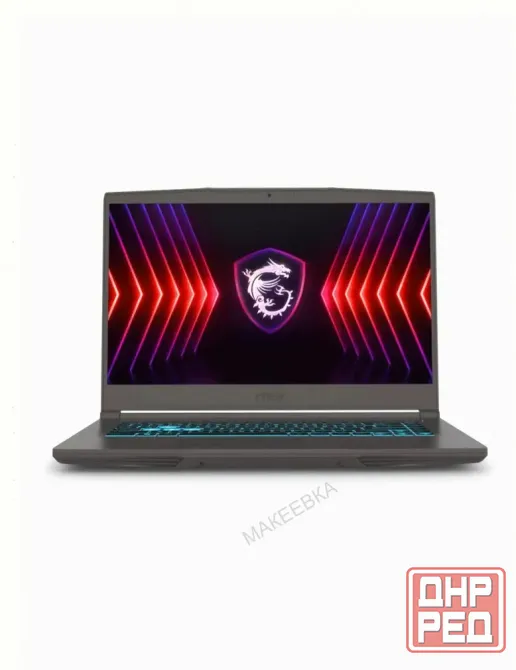Игровой Ноутбук 15.6" Ips Fhd Msi Thin 15 b13ve-3419xru Gray (core i5 13420h/16gb/1tb Ssd - арт:6113 Макеевка - изображение 1