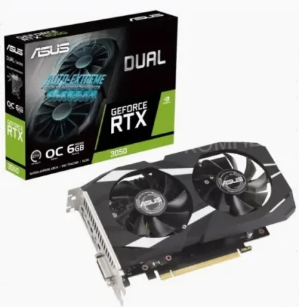 Видеокарта Asus Geforce Rtx 3050 oc Dual 6g (dual-rtx3050-o6g) - арт:8782 Макеевка