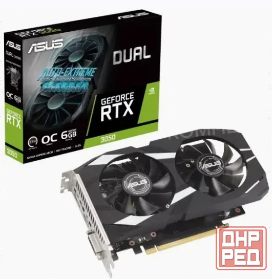 Видеокарта Asus Geforce Rtx 3050 oc Dual 6g (dual-rtx3050-o6g) - арт:8782 Макеевка - изображение 1