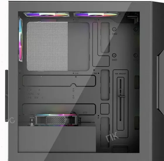 Корпус 1stplayer Trilobite t7-p Black t7-p-bk-4f1 - арт:2296 Макеевка
