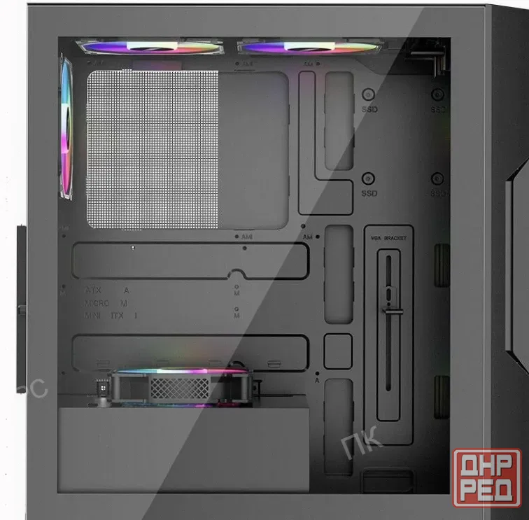 Корпус 1stplayer Trilobite t7-p Black t7-p-bk-4f1 - арт:2296 Макеевка - изображение 2