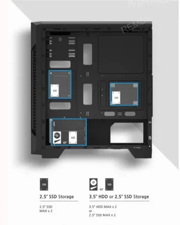 Корпус Zalman s3 Черный Без бп Atx 2x120mm 2xusb2.0 1xusb3.0 Audio Bott Psu - арт:8833 Макеевка