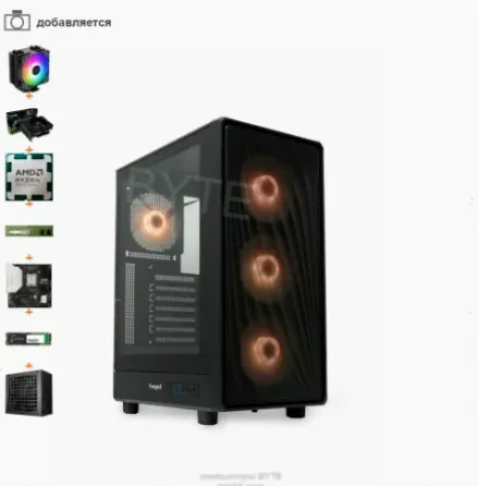 Игровой Компьютер Byte-cyberflux | Intel Core Ultra 5 225f (10ядер/10потоков) | 700w | Ss - арт:9523 Макеевка