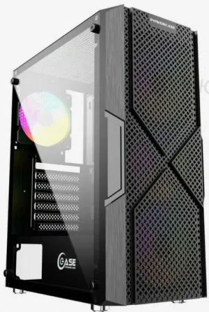Корпус Powercase Mistral t4b, Tempered Glass, 4x 120mm 5-color Fan, Cmitb-l4 чёрный - арт:3732 Макеевка