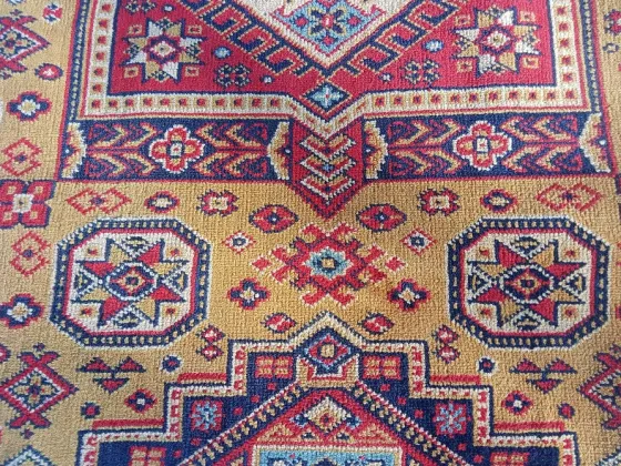 Большой красивый шерстяной ковер 2,5м х 3,5м. Короткая ворса. Производство Германия. Донецк