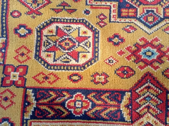 Большой красивый шерстяной ковер 2,5м х 3,5м. Короткая ворса. Производство Германия. Донецк