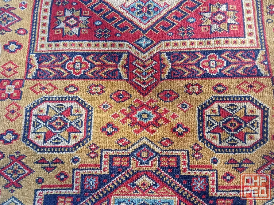 Большой красивый шерстяной ковер 2,5м х 3,5м. Короткая ворса. Производство Германия. Донецк - изображение 5