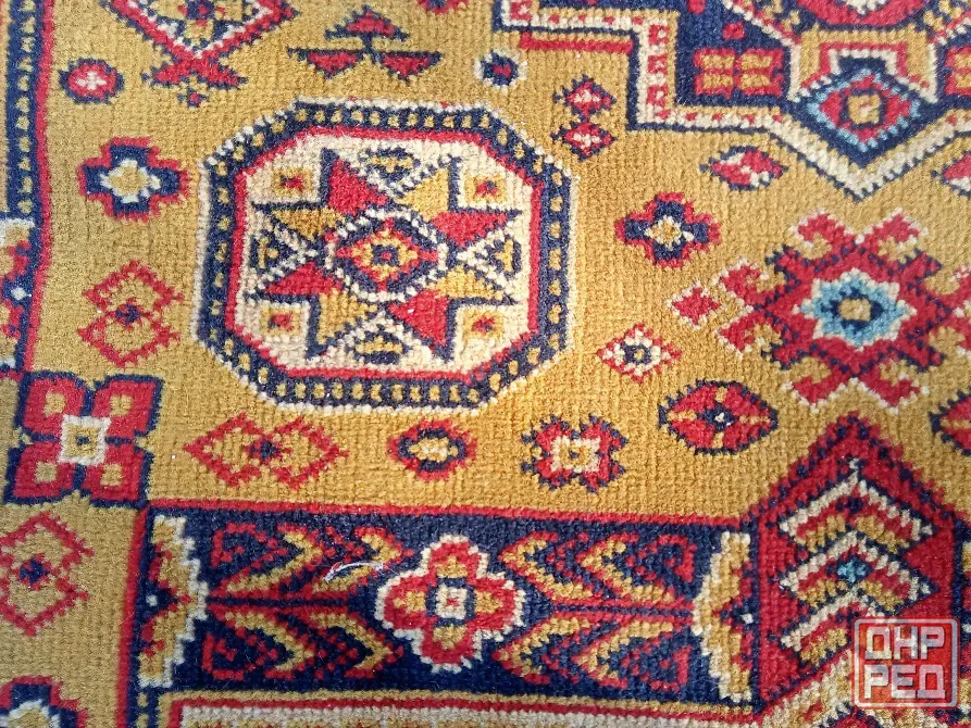 Большой красивый шерстяной ковер 2,5м х 3,5м. Короткая ворса. Производство Германия. Донецк - изображение 4