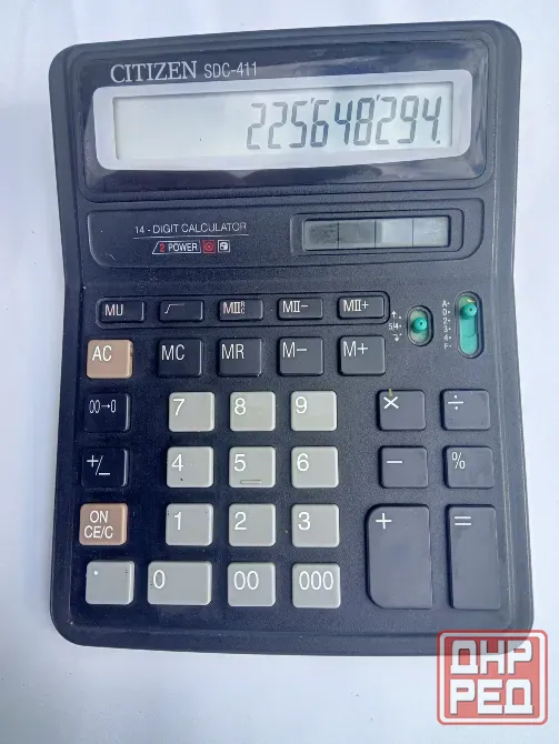 Калькулятор 12-ти разрядный SDC-411 Новый. 500 руб. Донецк - изображение 2