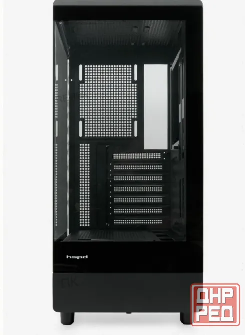 Корпус Для пк Без бп Hspd f510 Black (f510-tgbk) - арт:2116 Макеевка - изображение 3