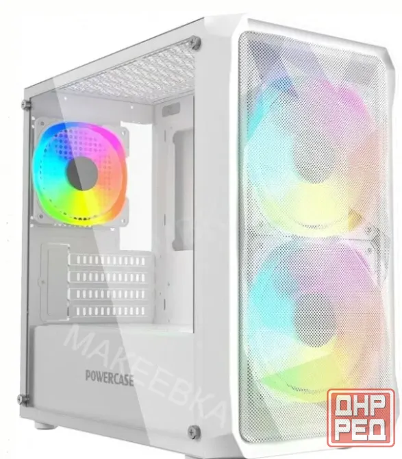 Корпус Powercase Mistral Micro a3w Argb, Tempered Glass, 2x 140mm Argb Pwm+1x 120mm Argb - арт:6205 Макеевка - изображение 1