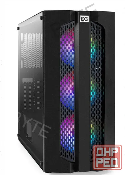 Корпус Miditower Exegate Evo-9205 Atx, Без бп, Черный ex294966rus - арт:8547 Макеевка - изображение 1
