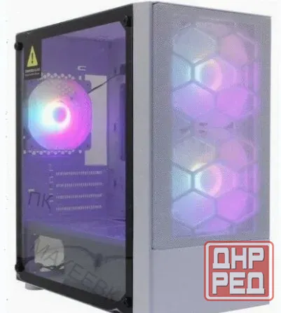 Корпус 1stplayer Firebase x4-m White x4-m-wh-2f1p-w-1f1-w - арт:8074 Макеевка - изображение 1
