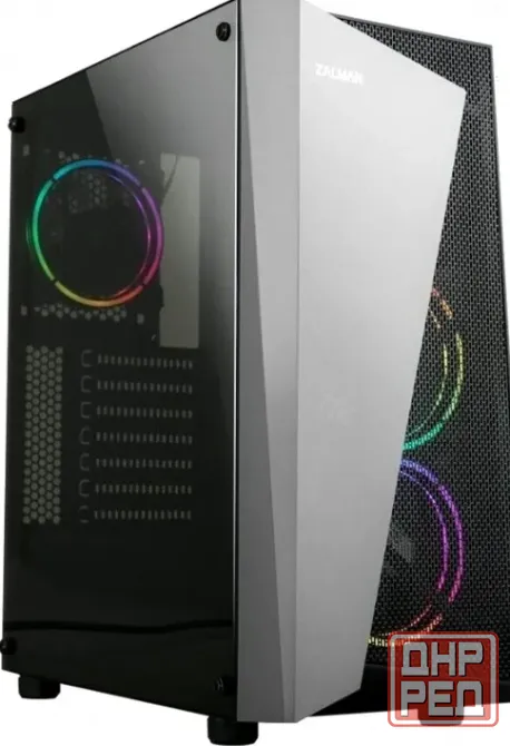 Корпус Zalman s4 Plus, Atx, Black, Window, 1x5.25", 4x3.5", 1x2.5", 2xusb2.0, 1xusb3.0, f - арт:1749 Макеевка - изображение 1