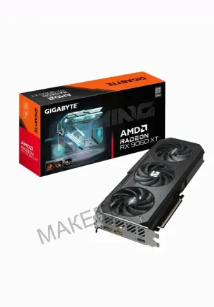 Видеокарта Gigabyte Pcie16 rx 9060xt 8gb (gv-r9060xtgaming oc-8gd) Черный - арт:2314 Макеевка