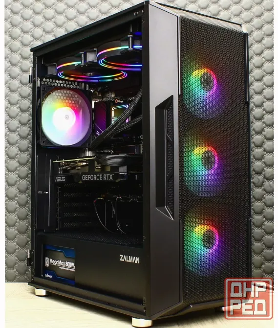 Игровой Компьютер Byte-platfrom | Intel Core i5-13600kf (14ядер/20потоков) | Zalman 800w - арт:1631 Макеевка - изображение 4