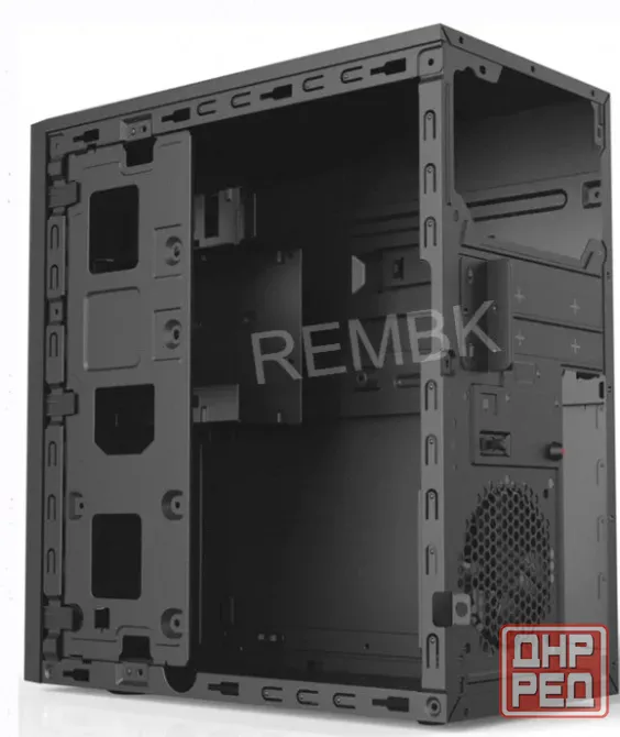 Корпус Mini-tower Powerman (ek303bk) Без бп, Mini Itx, Black, no Led. - арт:1837 Макеевка - изображение 2