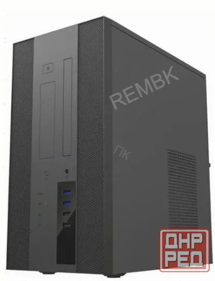 Корпус Mini-tower Powerman (ek303bk) Без бп, Mini Itx, Black, no Led. - арт:1837 Макеевка - изображение 1
