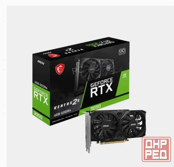 Видеокарта Msi Geforce Rtx 3050 Ventus 2x 6g oc - арт:4512 Макеевка - изображение 1