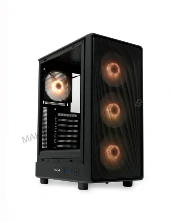 Корпус Для пк Без бп Hspd m510 Black (m510-tgbk-argb) - арт:9217 Макеевка