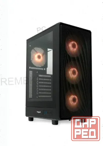 Корпус Для пк Без бп Hspd m510 Black (m510-tgbk-argb) - арт:9217 Макеевка - изображение 1