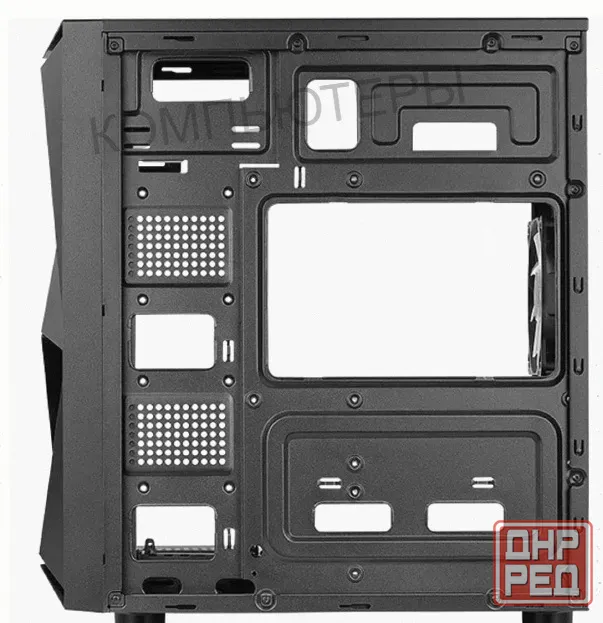 Корпус Atx Miditower Aerocool (formula) Glider Cosmo-g-bk-v1 Black - арт:8712 Макеевка - изображение 4