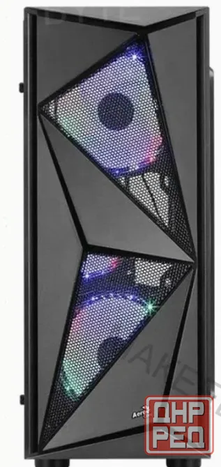 Корпус Atx Miditower Aerocool (formula) Glider Cosmo-g-bk-v1 Black - арт:8712 Макеевка - изображение 3